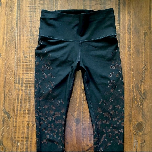 Lululemon 🍋 Mapped Out Copper Camo High Rise Tight 28” Black Leggings Size 8 - Picture 4 of 14
